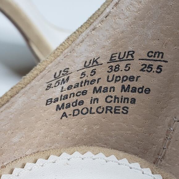 SARTO by Franco Sarto Womens 8.5 Dolores Ankle Strap Leather Sandal NEW - Picture 9 of 11